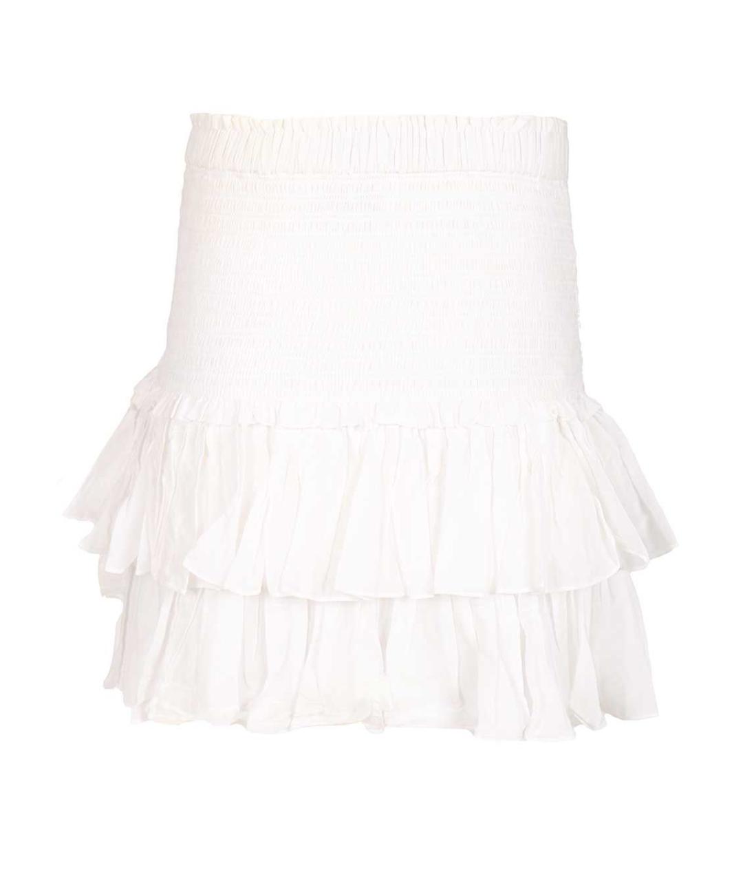 ISABEL MARANT ETOILE Белая хлопковая юбка миди, фото 2