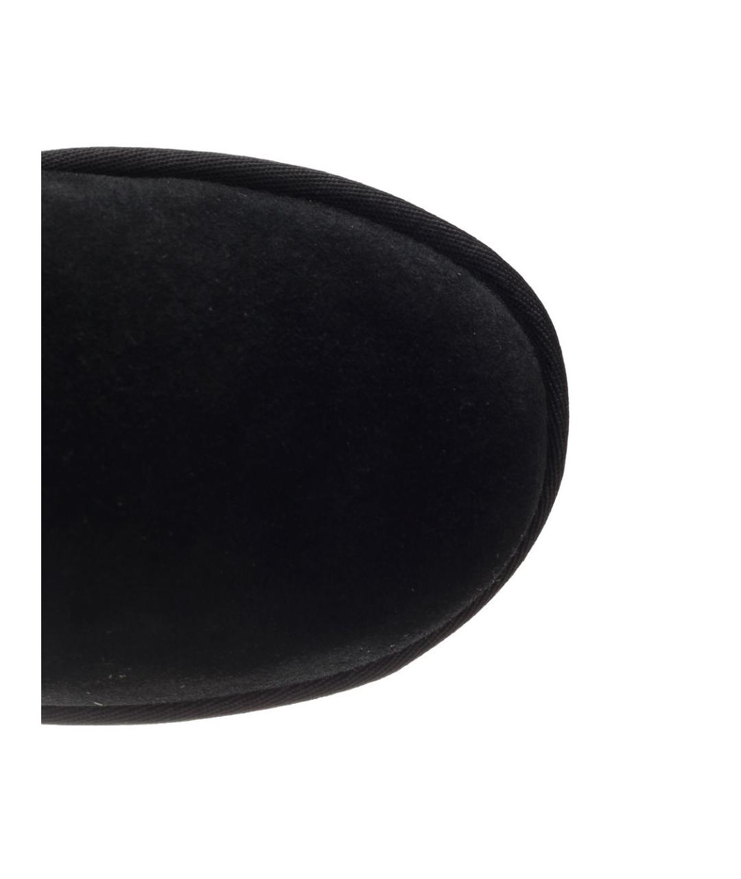 UGG AUSTRALIA Черные замшевые ботинки, фото 4