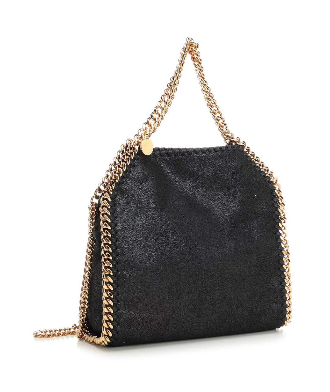 STELLA MCCARTNEY Черная сумка тоут из искусственной кожи, фото 2