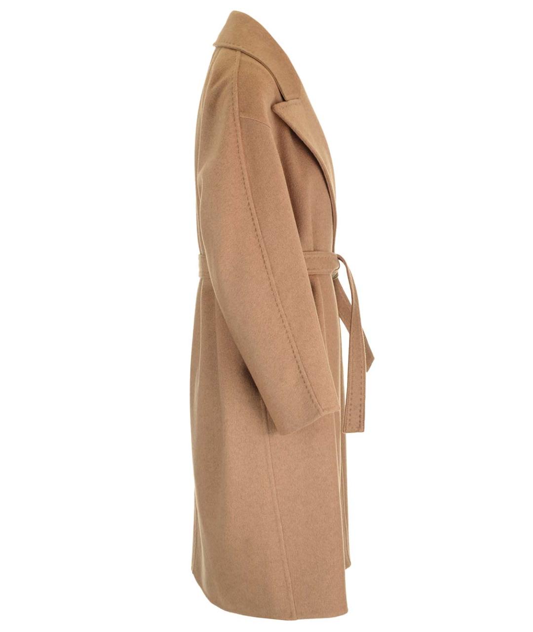 MAX MARA Бежевое кашемировое пальто, фото 3