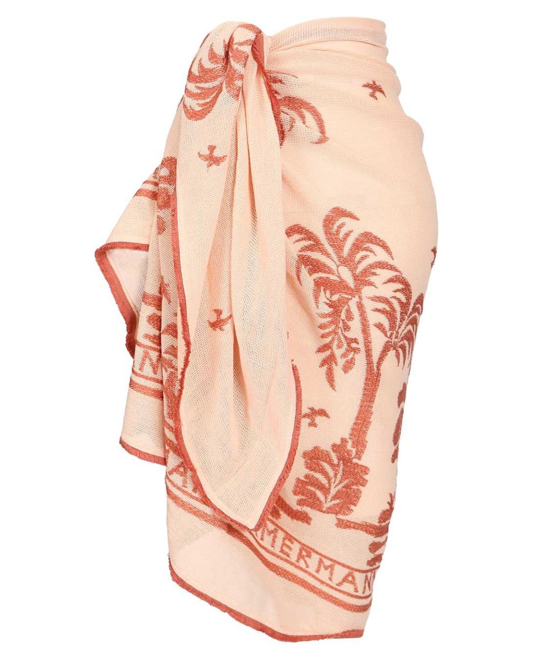 ZIMMERMANN Мульти хлопковая юбка миди, фото 4