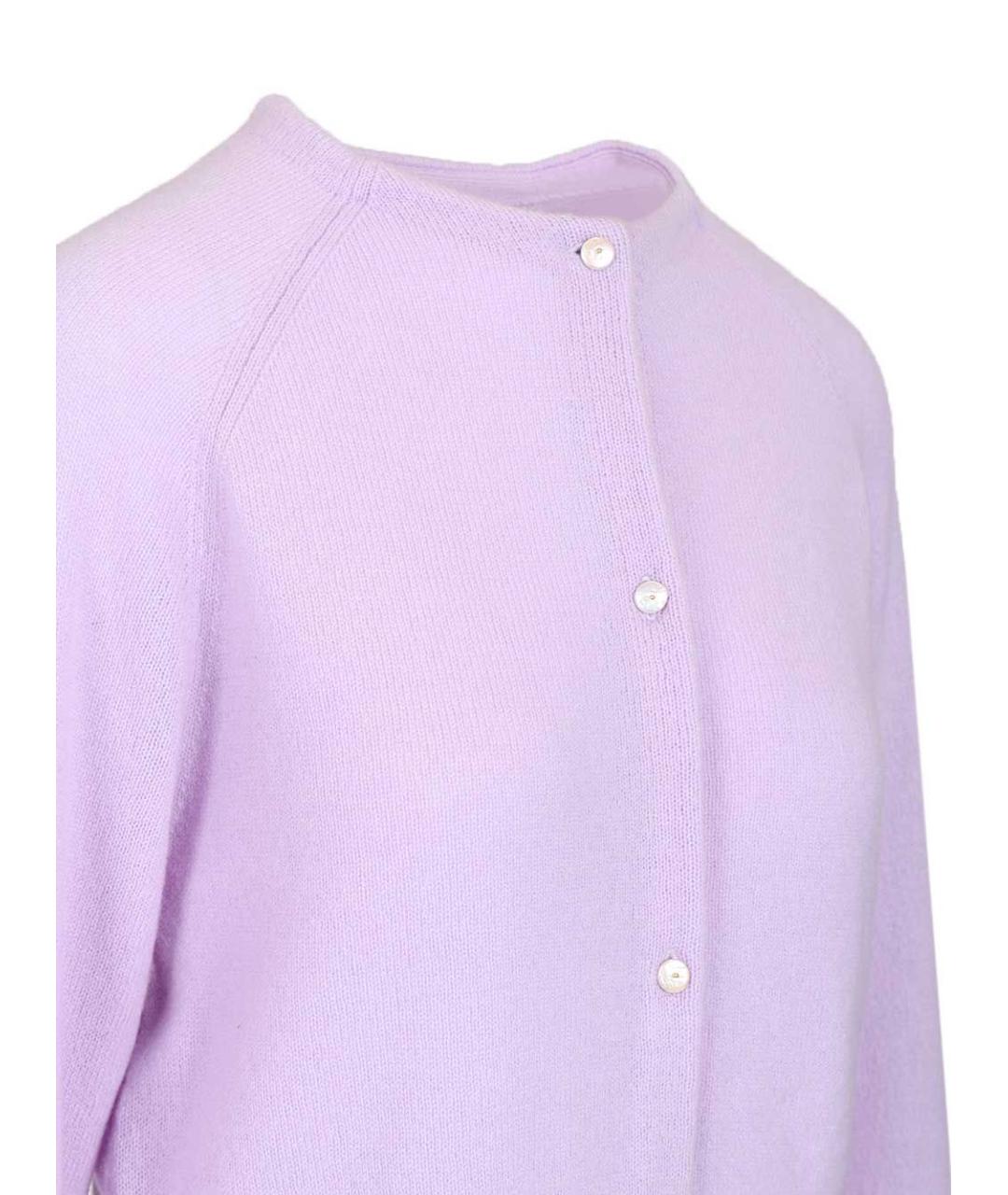 FORTE FORTE Фиолетовый кашемировый кардиган, фото 5
