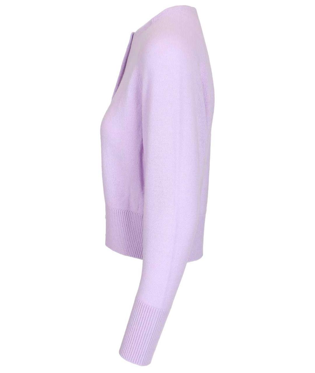 FORTE FORTE Фиолетовый кашемировый кардиган, фото 3