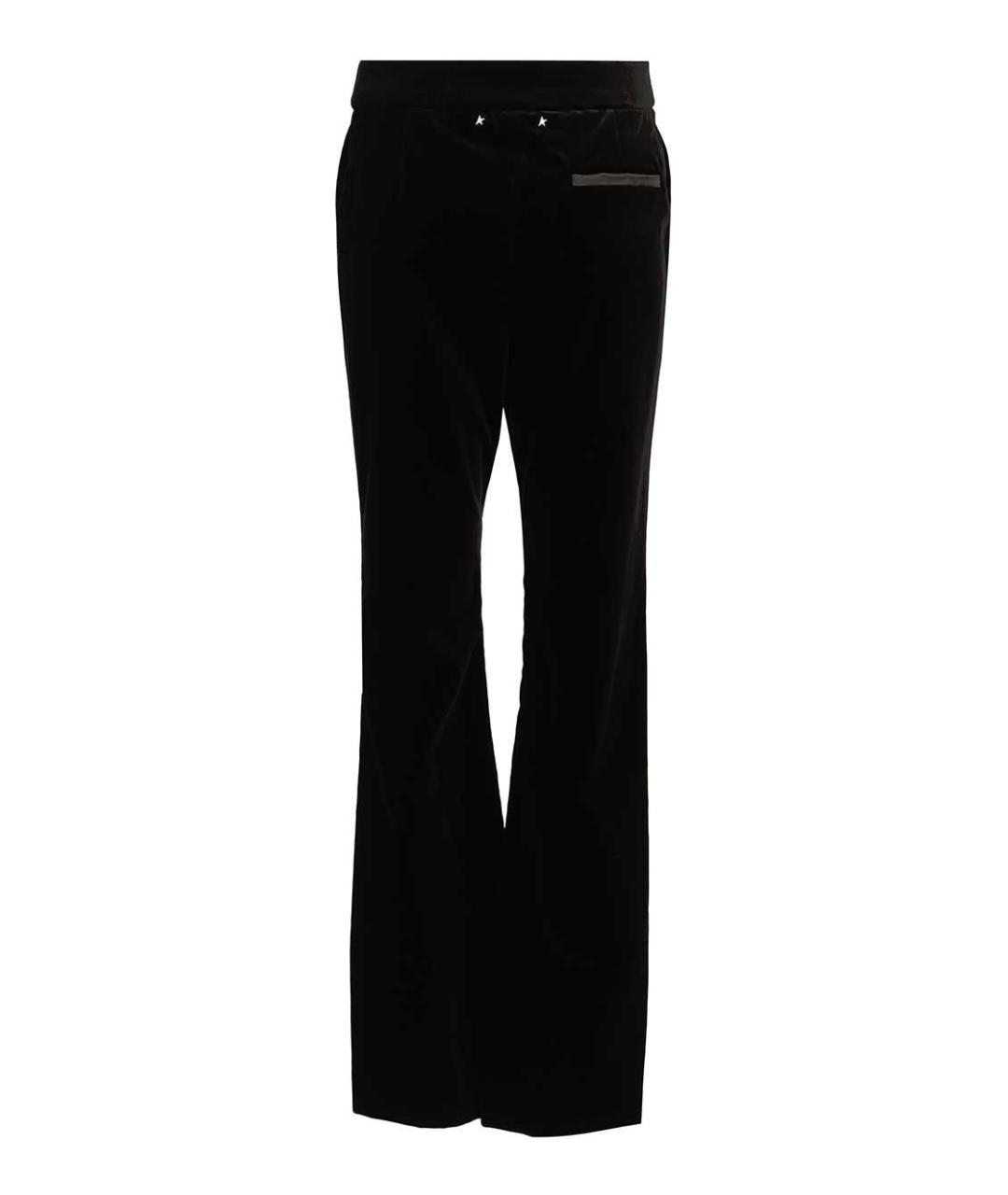 GOLDEN GOOSE DELUXE BRAND Черные прямые брюки, фото 2