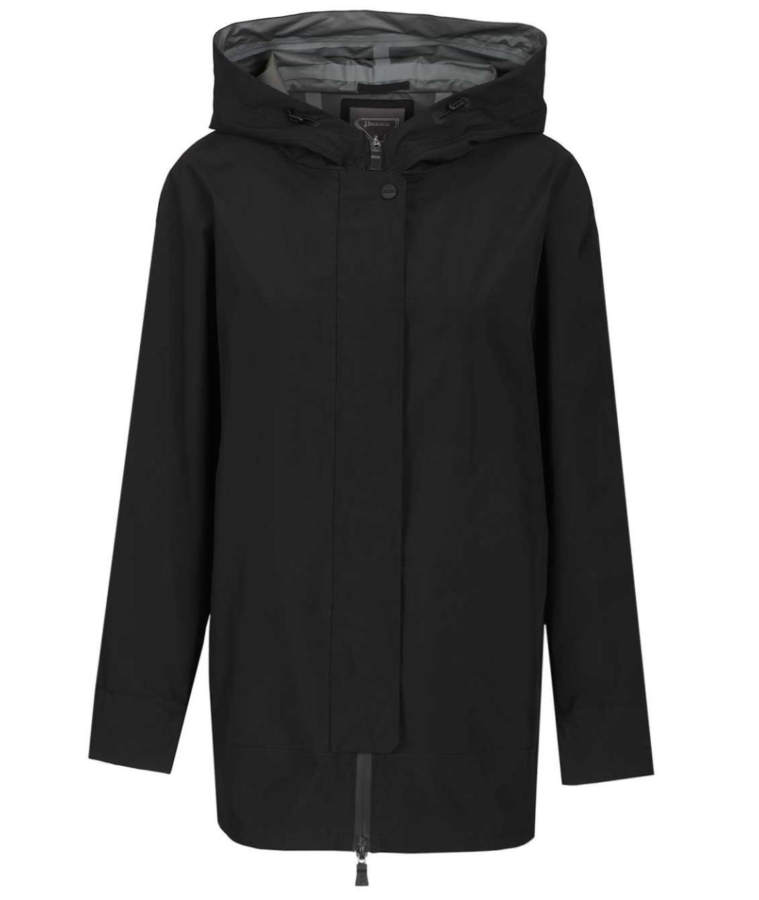 HERNO Черная полиэстеровая куртка, фото 1