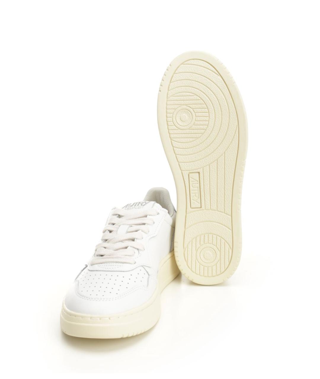 AUTRY Белые кожаные кроссовки, фото 5