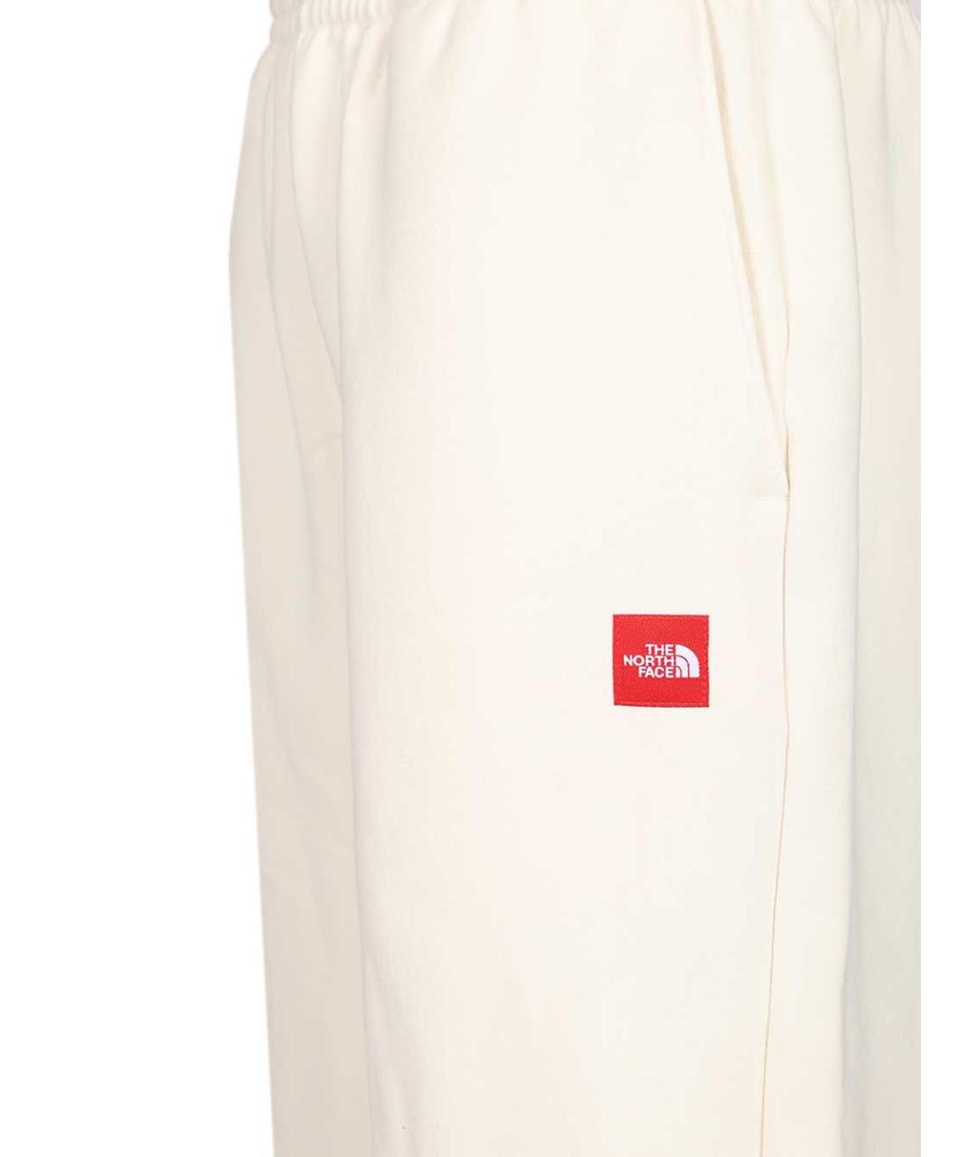 THE NORTH FACE Белые хлопковые спортивные брюки и шорты, фото 4