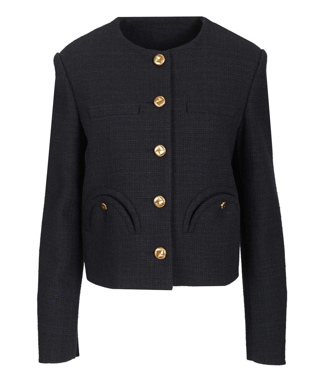 BLAZE MILANO Черный хлопковый жакет/пиджак, фото 1