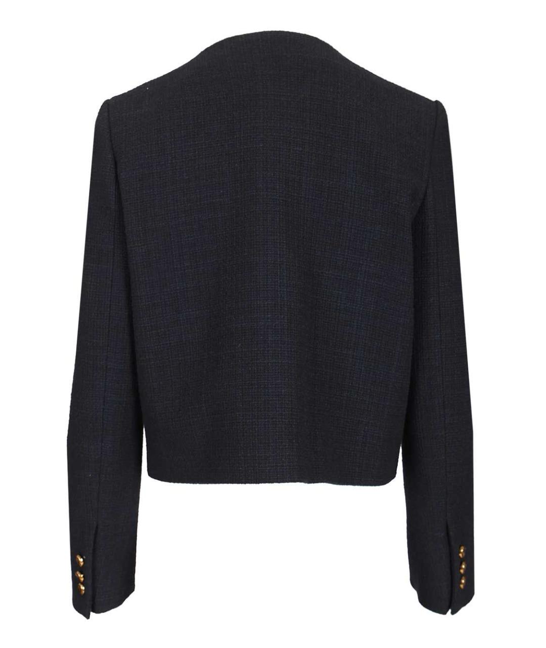 BLAZE MILANO Черный хлопковый жакет/пиджак, фото 2