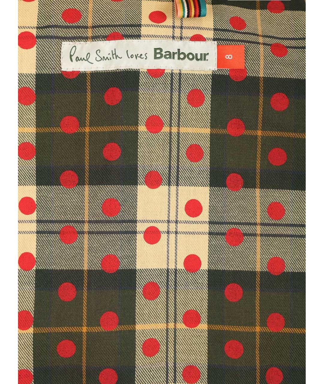 BARBOUR Красная хлопковая куртка, фото 8