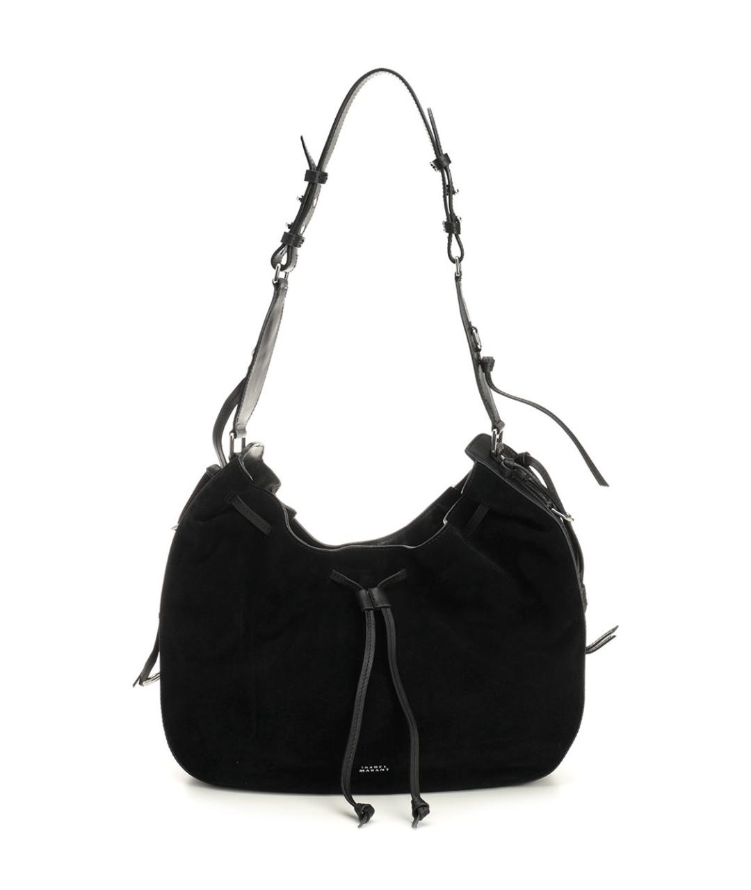 ISABEL MARANT Черная замшевая сумка через плечо, фото 1