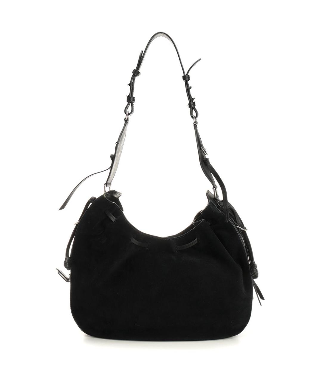 ISABEL MARANT Черная замшевая сумка через плечо, фото 3
