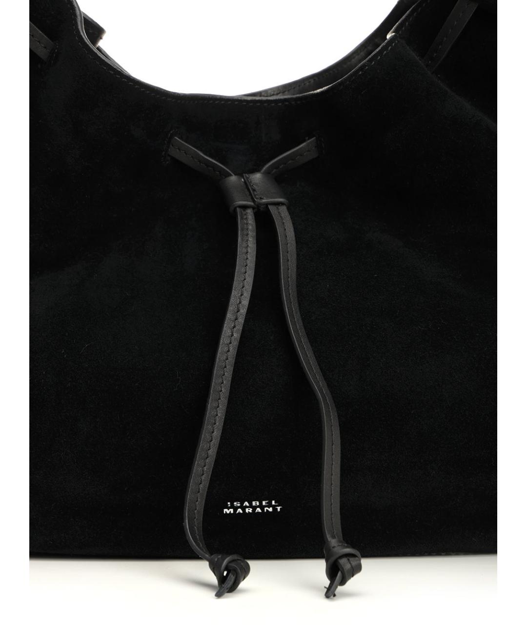 ISABEL MARANT Черная замшевая сумка через плечо, фото 6