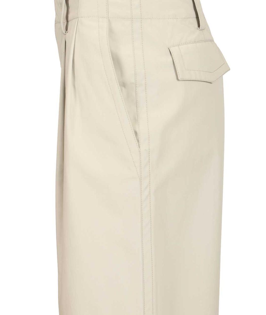 DURAZZI Серые хлопковые прямые брюки, фото 5