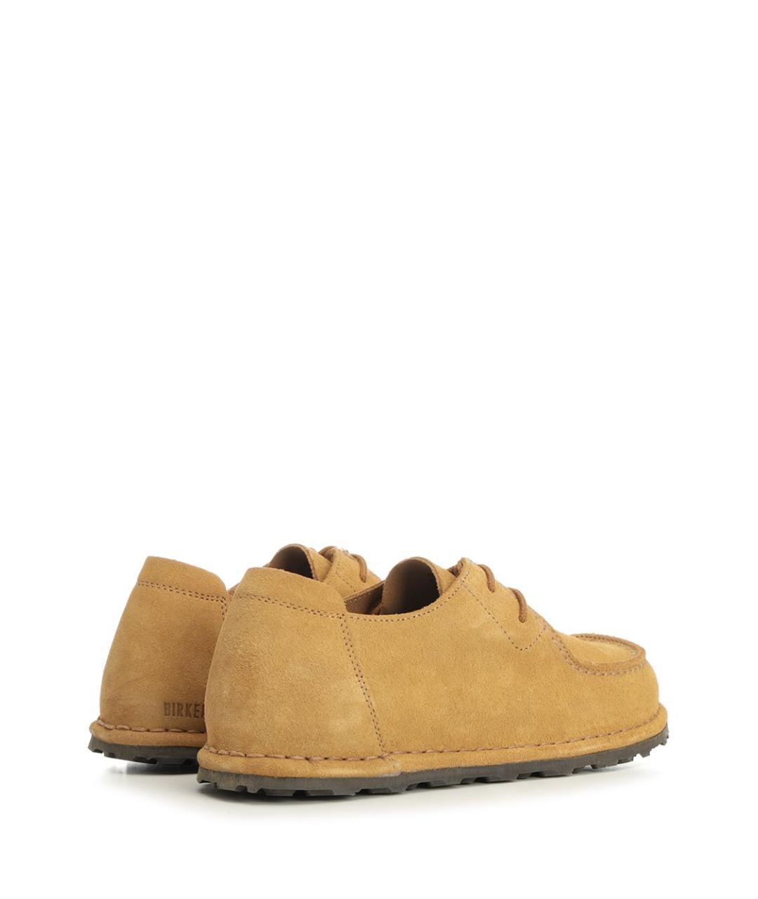 BIRKENSTOCK Бежевые замшевые брогги и оксфорды, фото 3