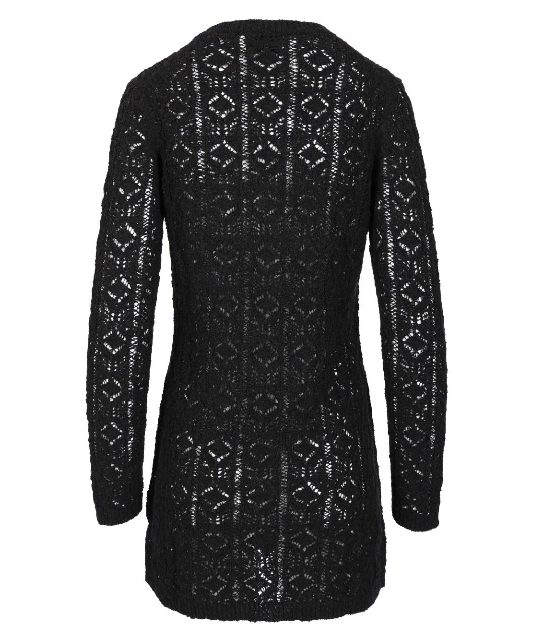 LOULOU STUDIO Черное хлопковое повседневное платье, фото 2