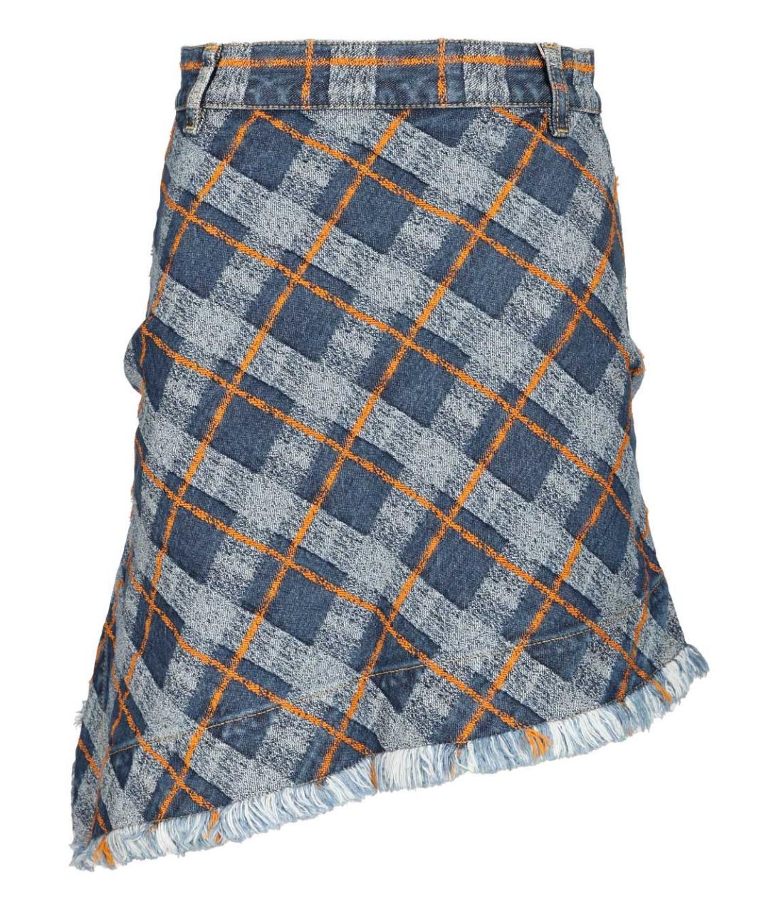 VIVIENNE WESTWOOD Мульти хлопковая юбка мини, фото 1