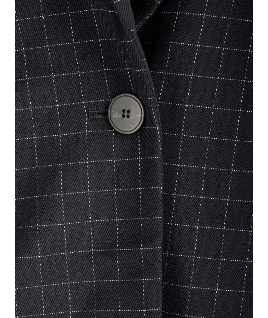 FORTE FORTE Черный полиэстеровый жакет/пиджак, фото 6