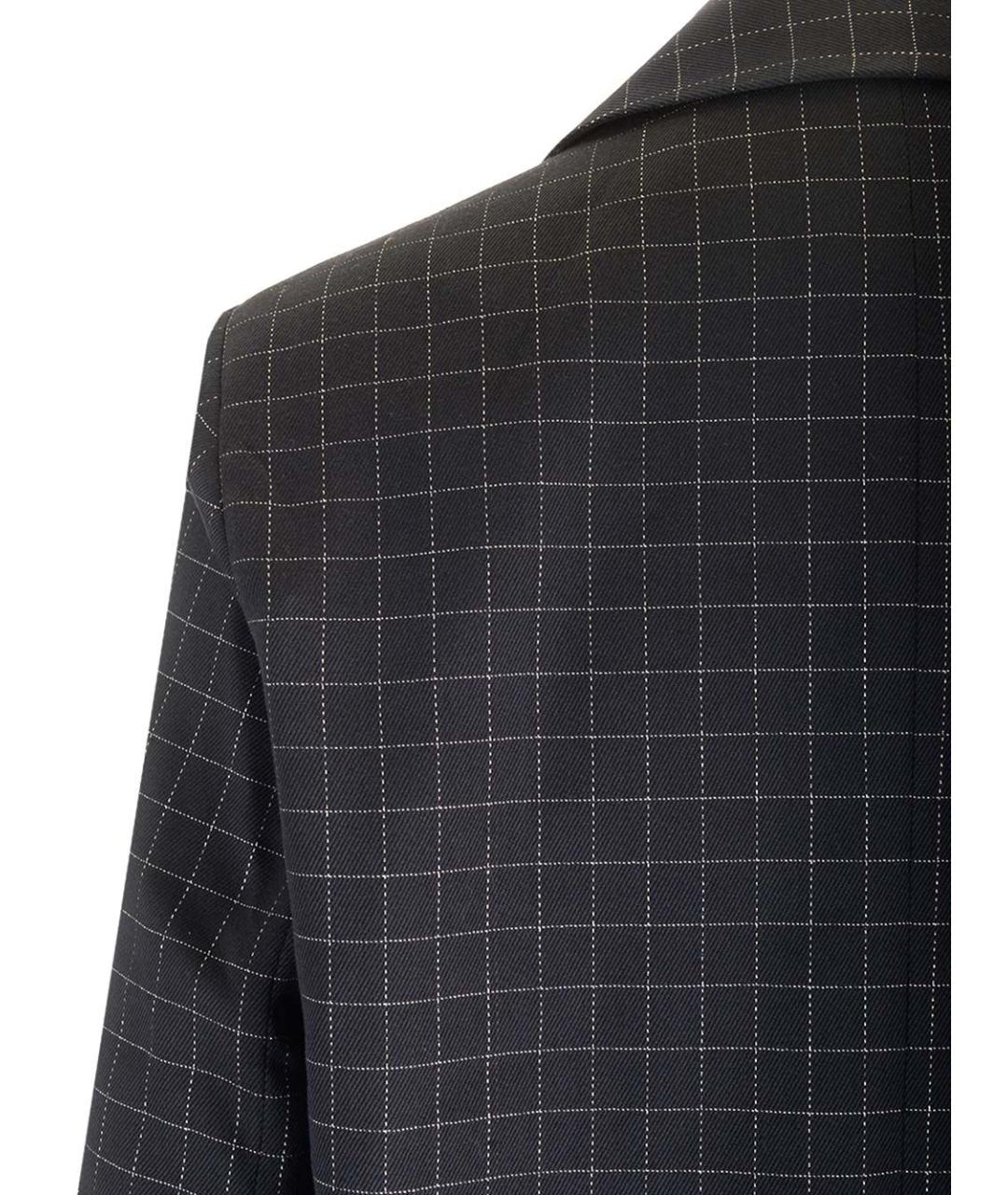 FORTE FORTE Черный полиэстеровый жакет/пиджак, фото 5