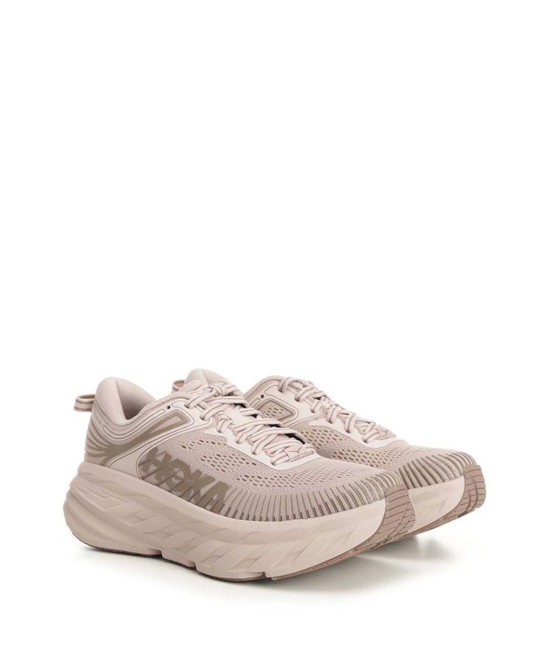 HOKA Розовые кроссовки, фото 2