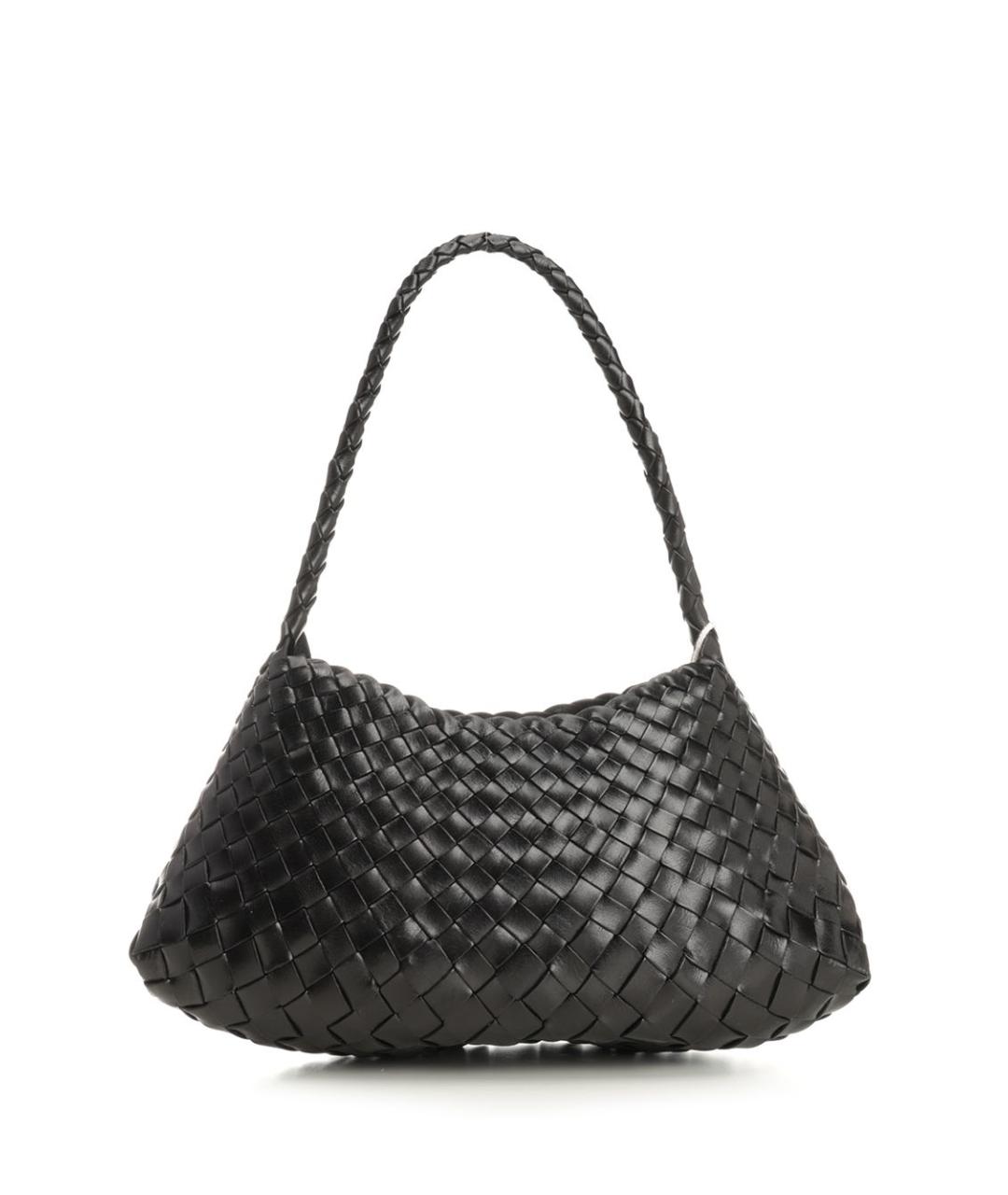 Dragon Diffusion Черная кожаная сумка через плечо, фото 3