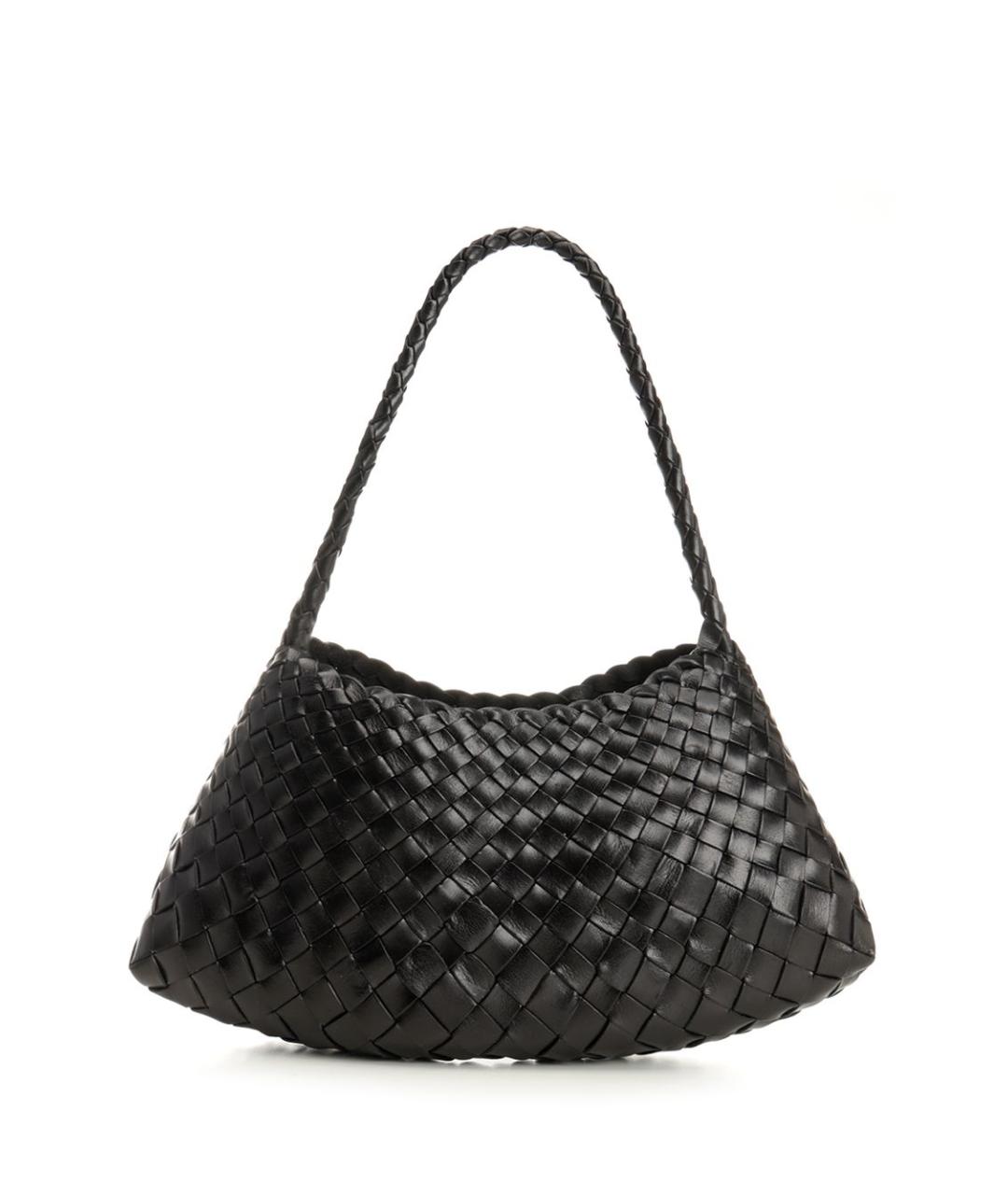 Dragon Diffusion Черная кожаная сумка через плечо, фото 1