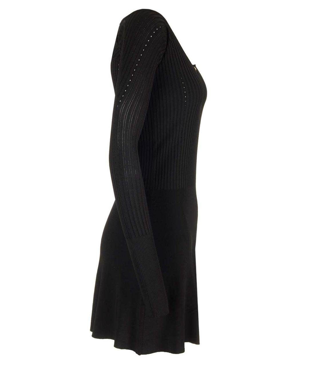 JACQUEMUS Черное вискозное вечернее платье, фото 3