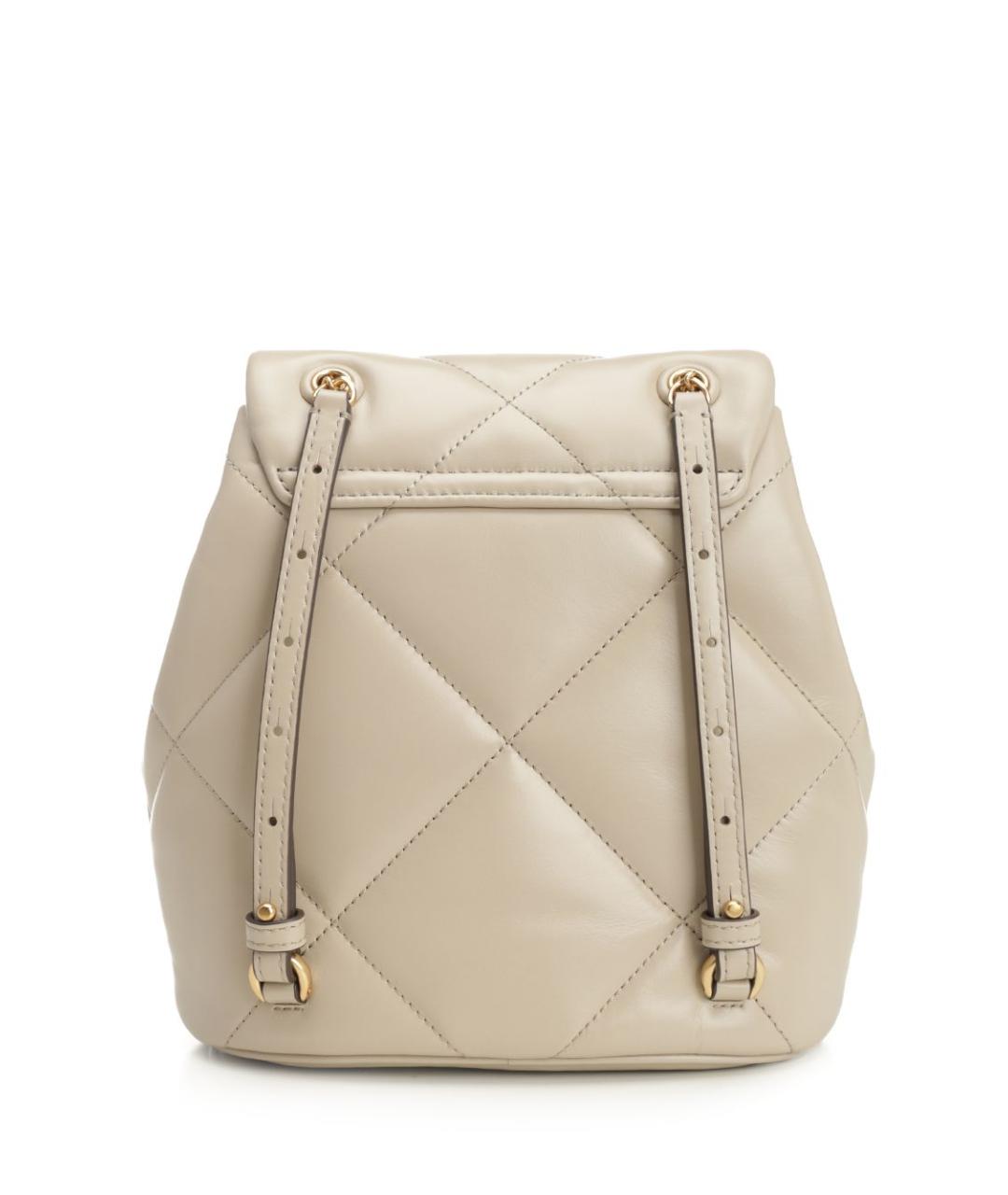 TORY BURCH Белый кожаный рюкзак, фото 3