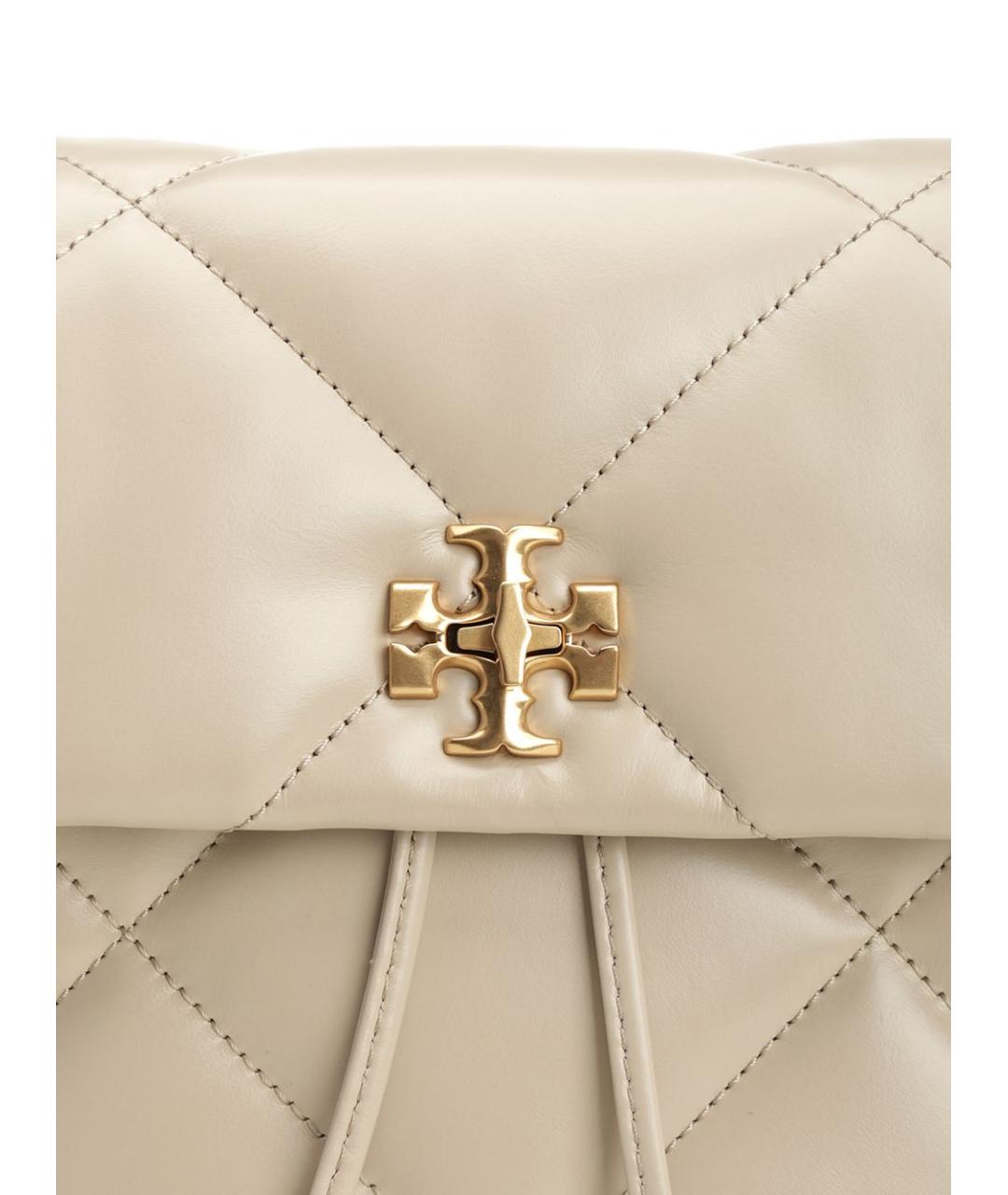 TORY BURCH Белый кожаный рюкзак, фото 5