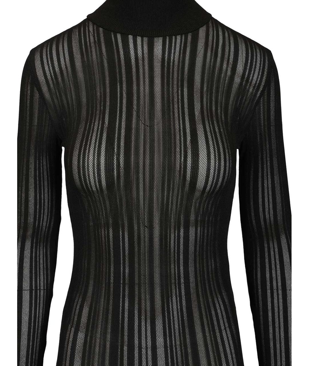 AMAZUIN Черное полиамидовое вечернее платье, фото 4