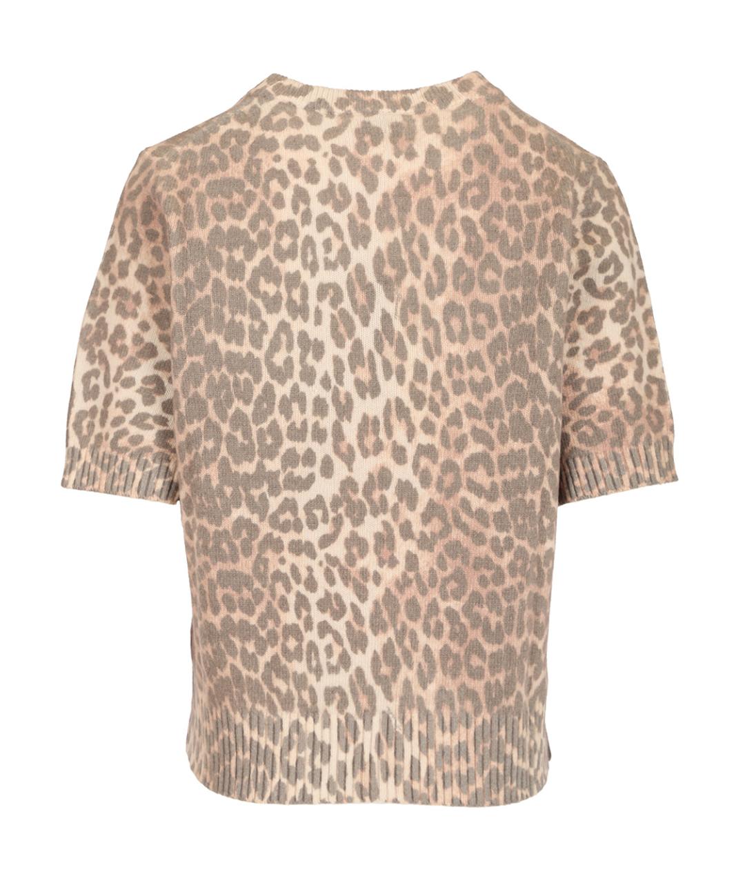 GANNI Мульти шерстяная футболка, фото 2