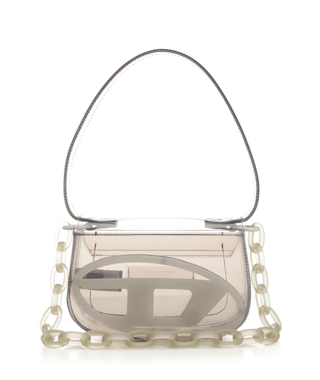 DIESEL Серая сумка через плечо, фото 1