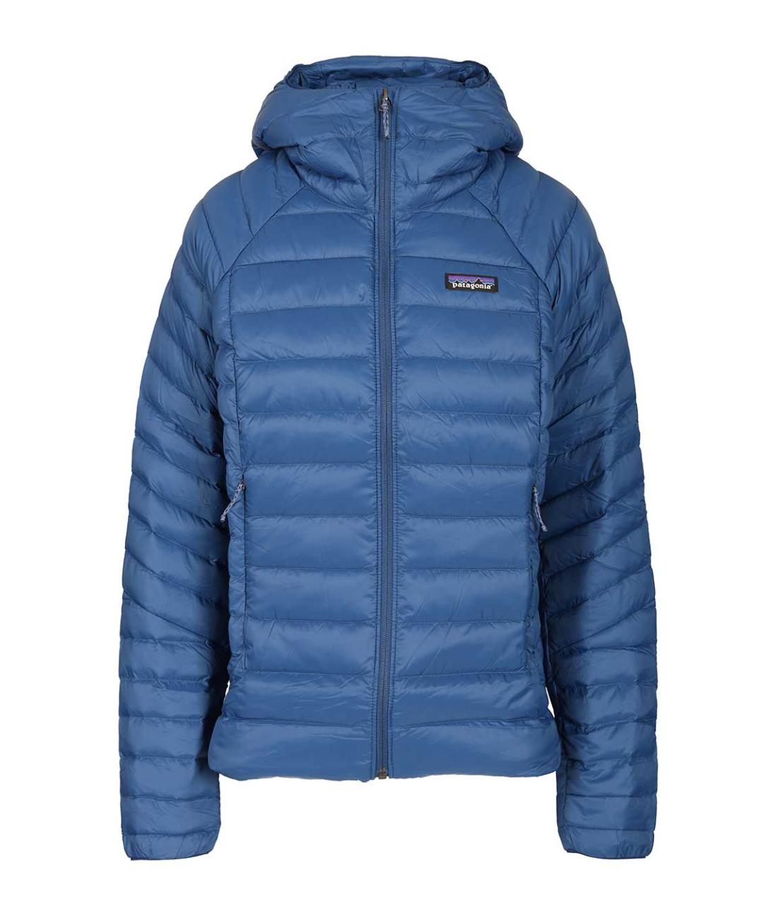 PATAGONIA Синий полиамидовый пуховик, фото 1