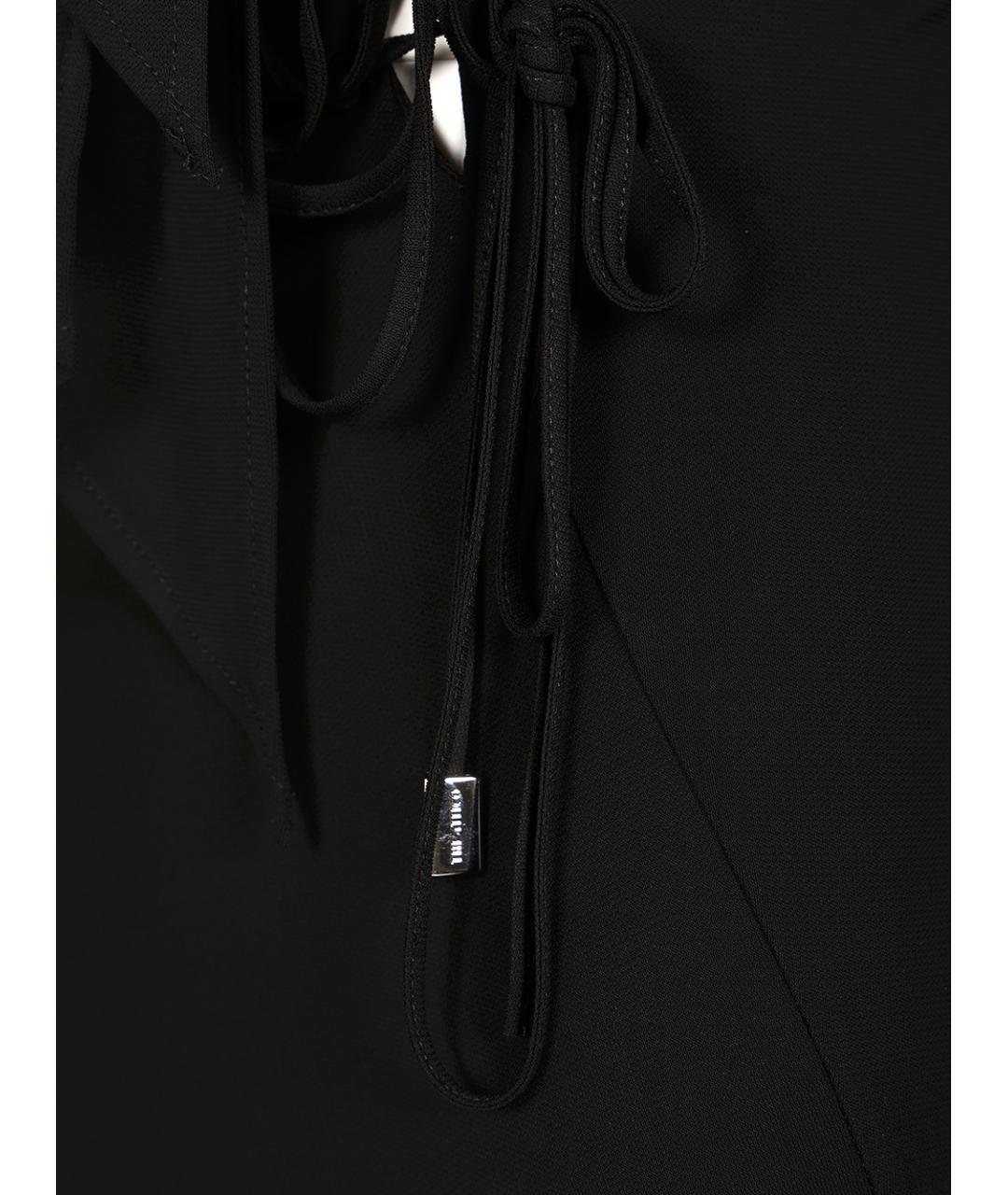 THE ATTICO Черное вискозное платье, фото 7