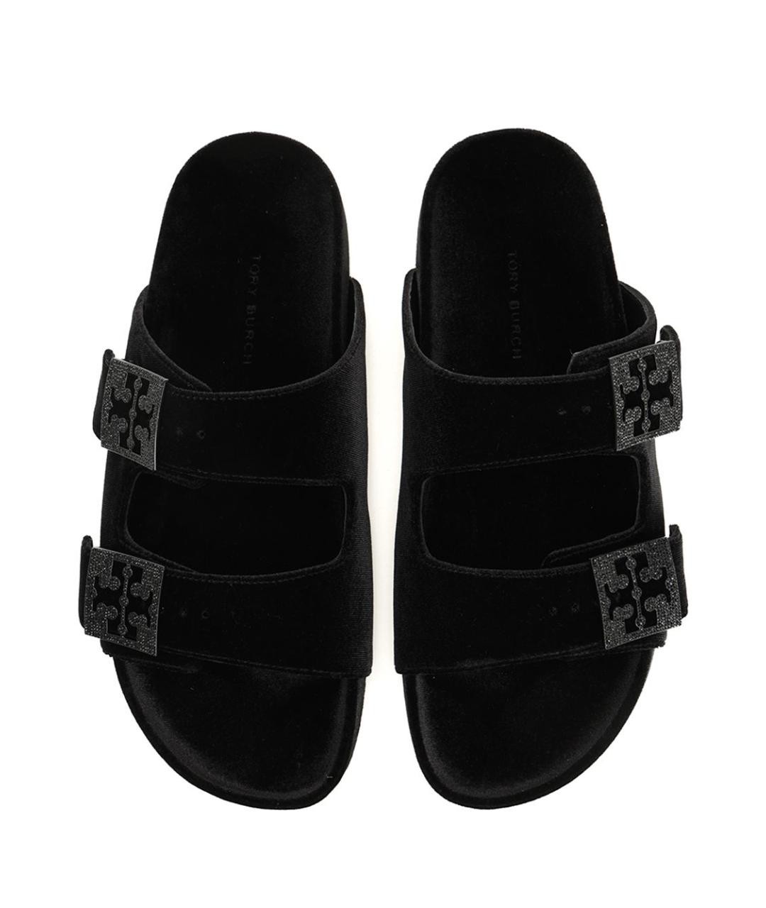 TORY BURCH Черные замшевые сандалии, фото 5