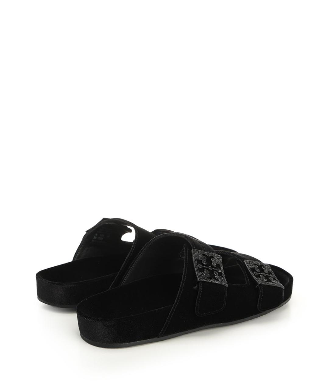 TORY BURCH Черные замшевые сандалии, фото 3