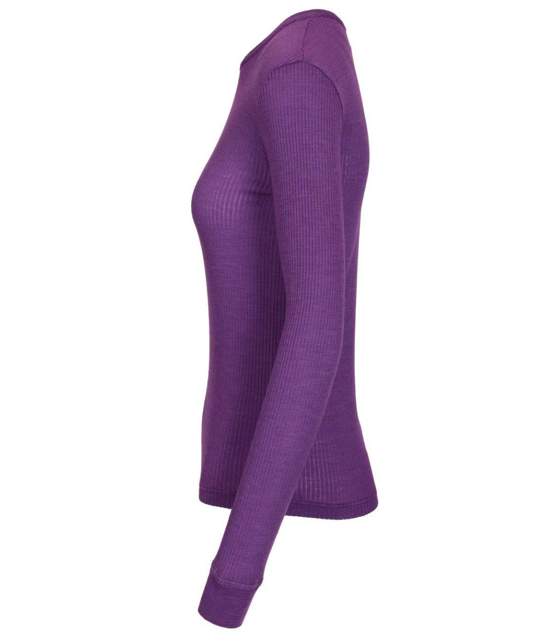 FORTE FORTE Фиолетовый шерстяной джемпер / свитер, фото 3