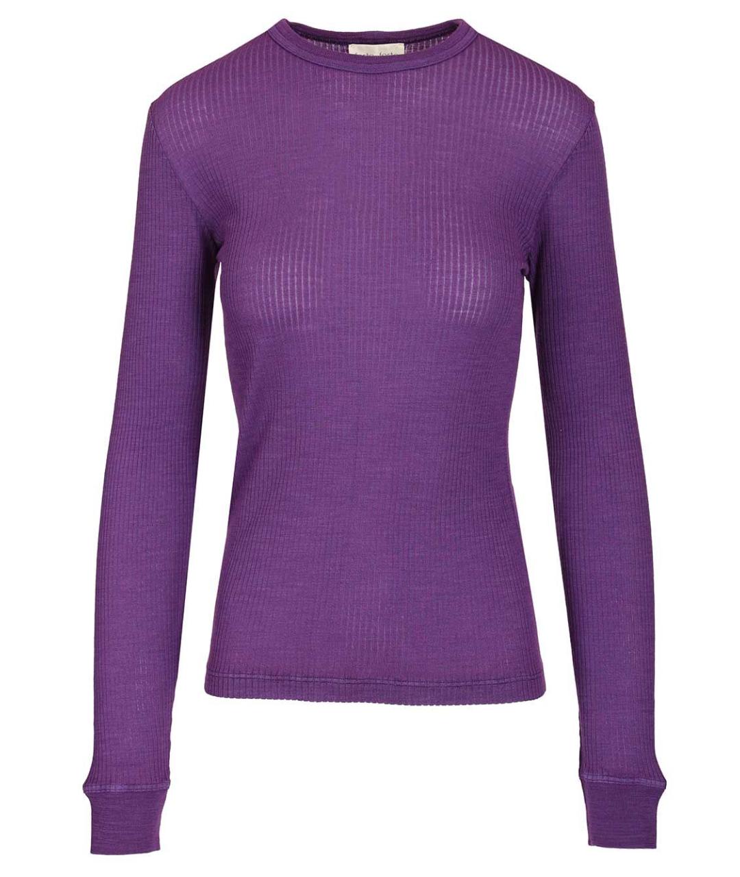 FORTE FORTE Фиолетовый шерстяной джемпер / свитер, фото 1