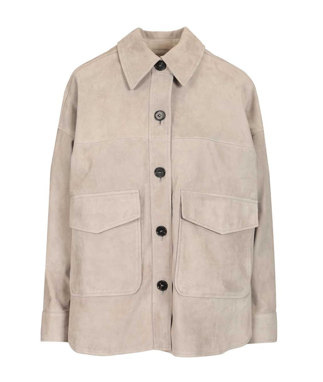 ARMA Серая замшевая куртка, фото 1