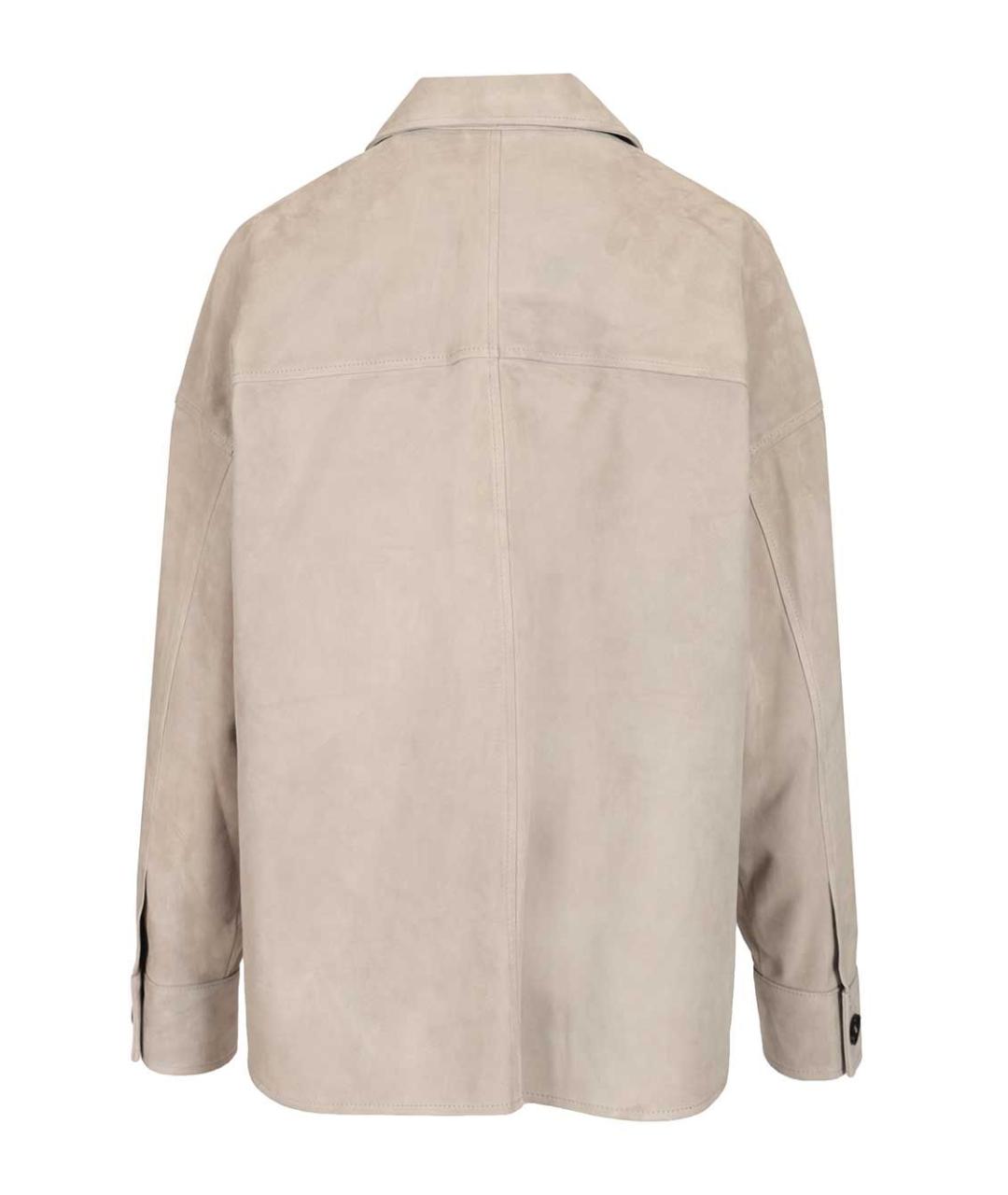 ARMA Серая замшевая куртка, фото 2