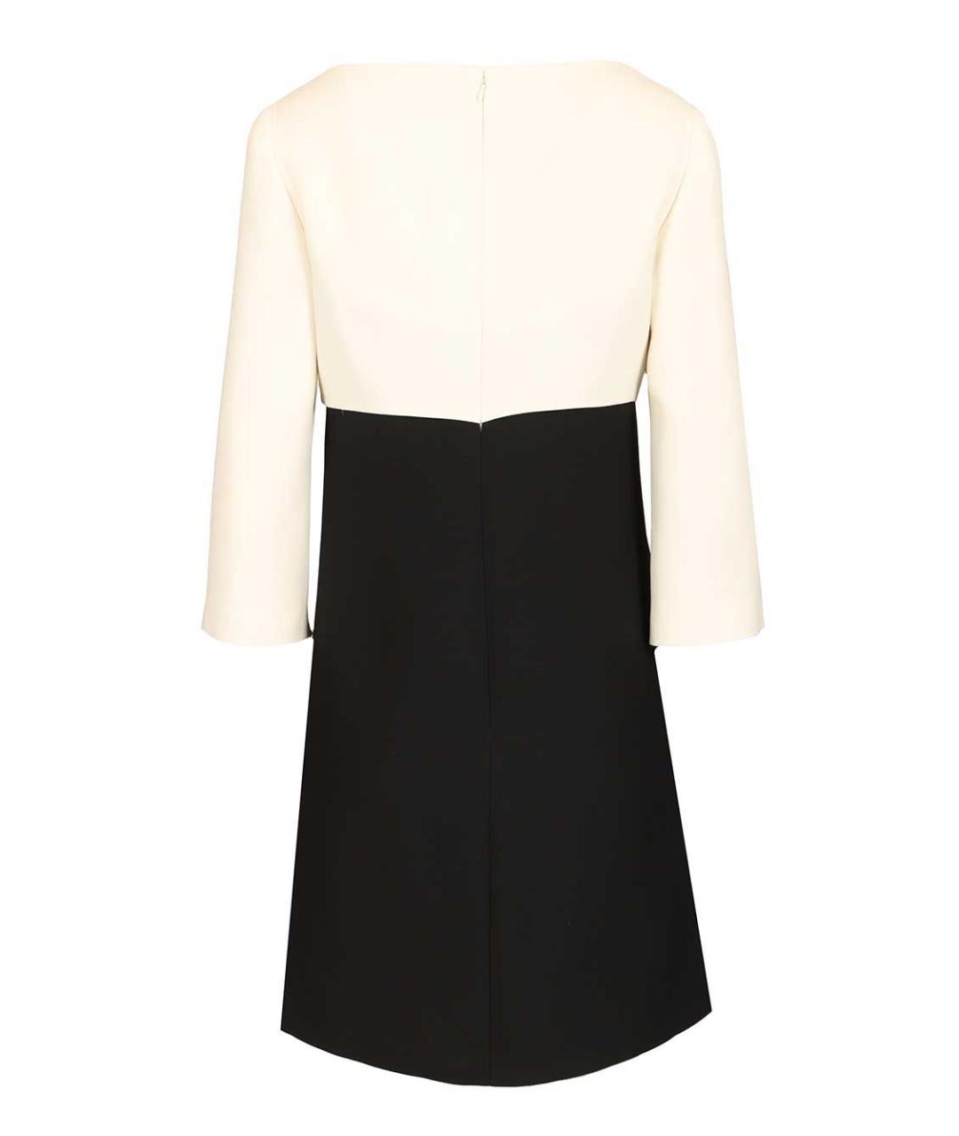 VALENTINO Мульти шерстяное коктейльное платье, фото 2