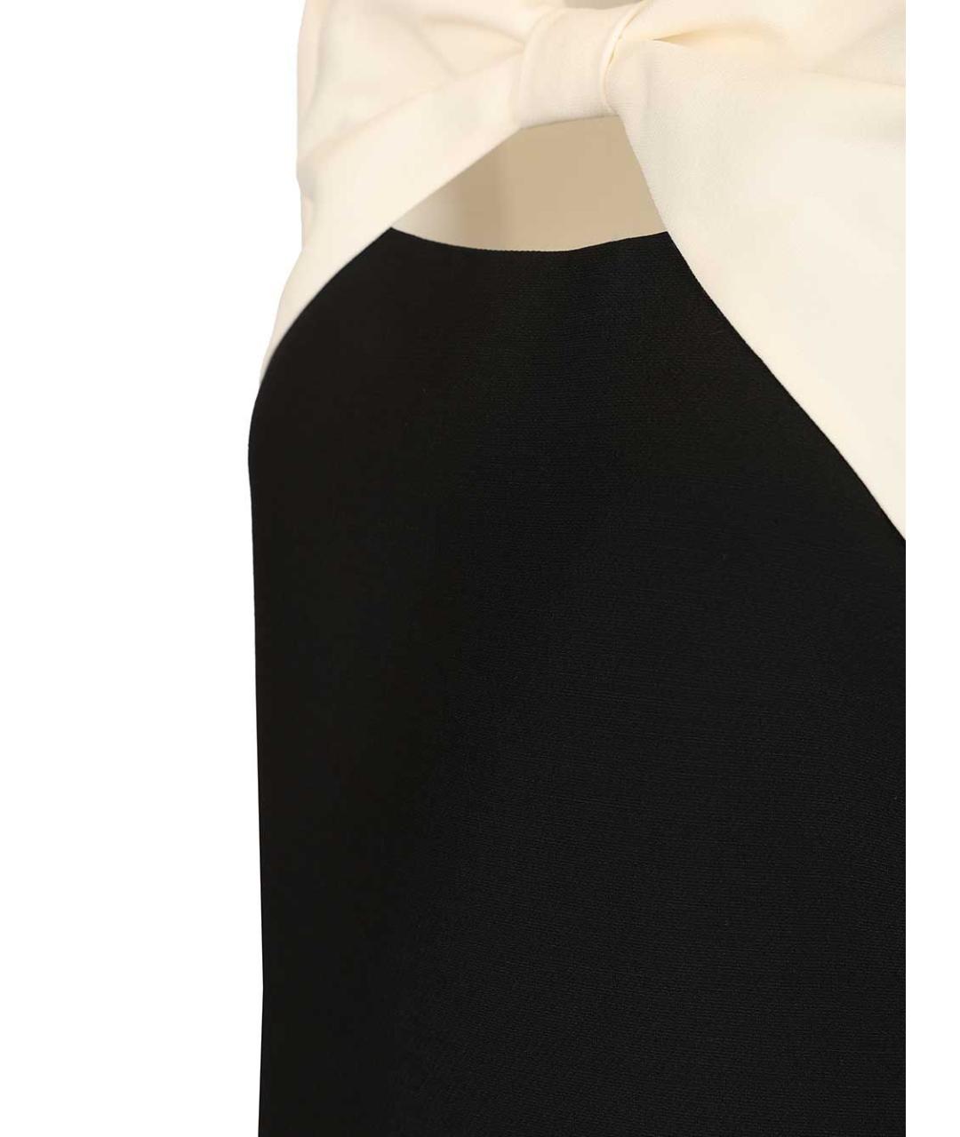 VALENTINO Мульти шерстяное коктейльное платье, фото 5