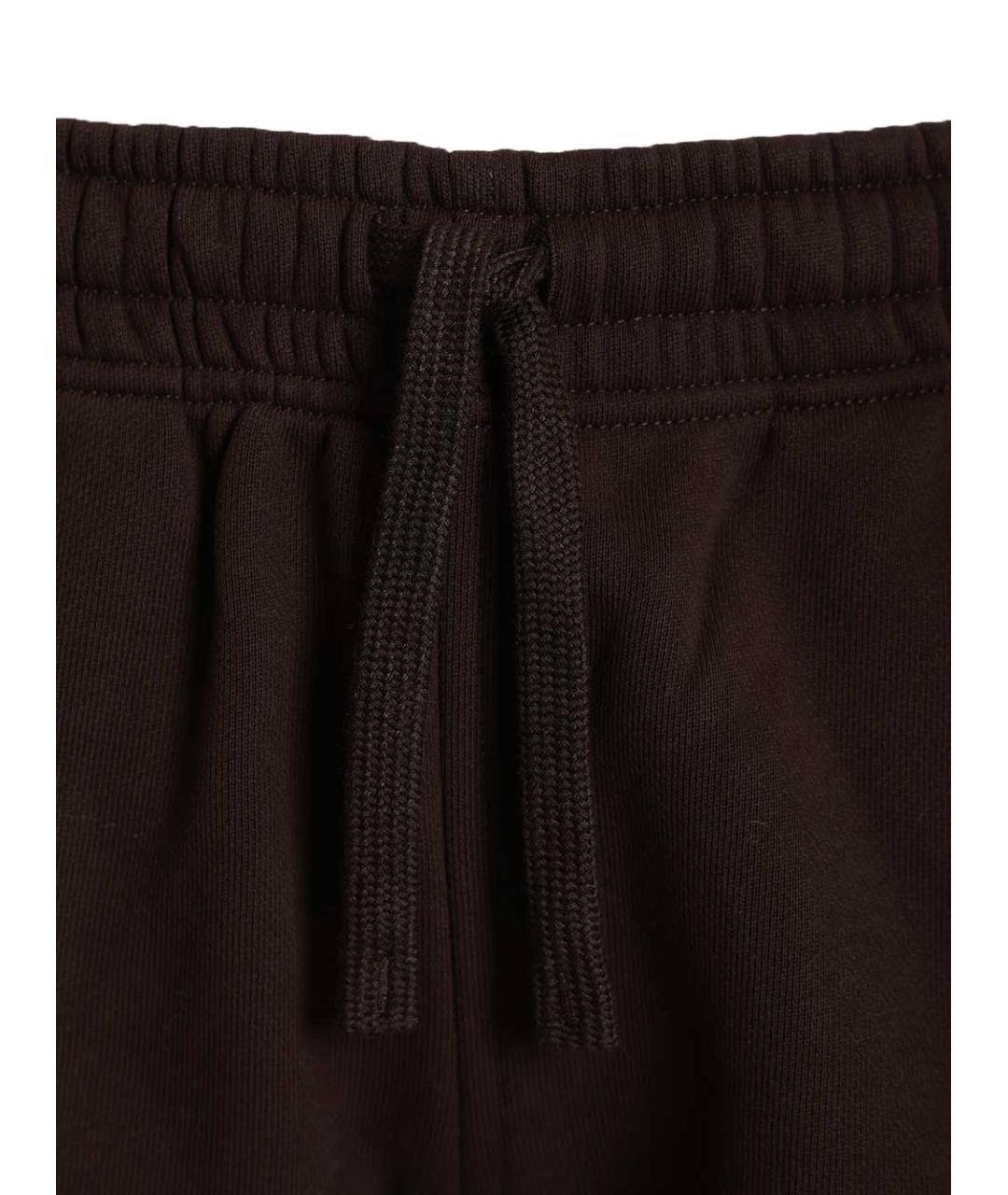 MAISON KITSUNE Коричневые хлопковые шорты, фото 4