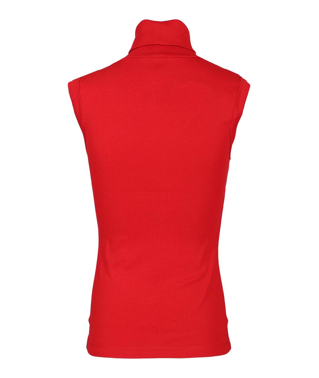 FLORE FLORE Красная хлопковая майка, фото 2