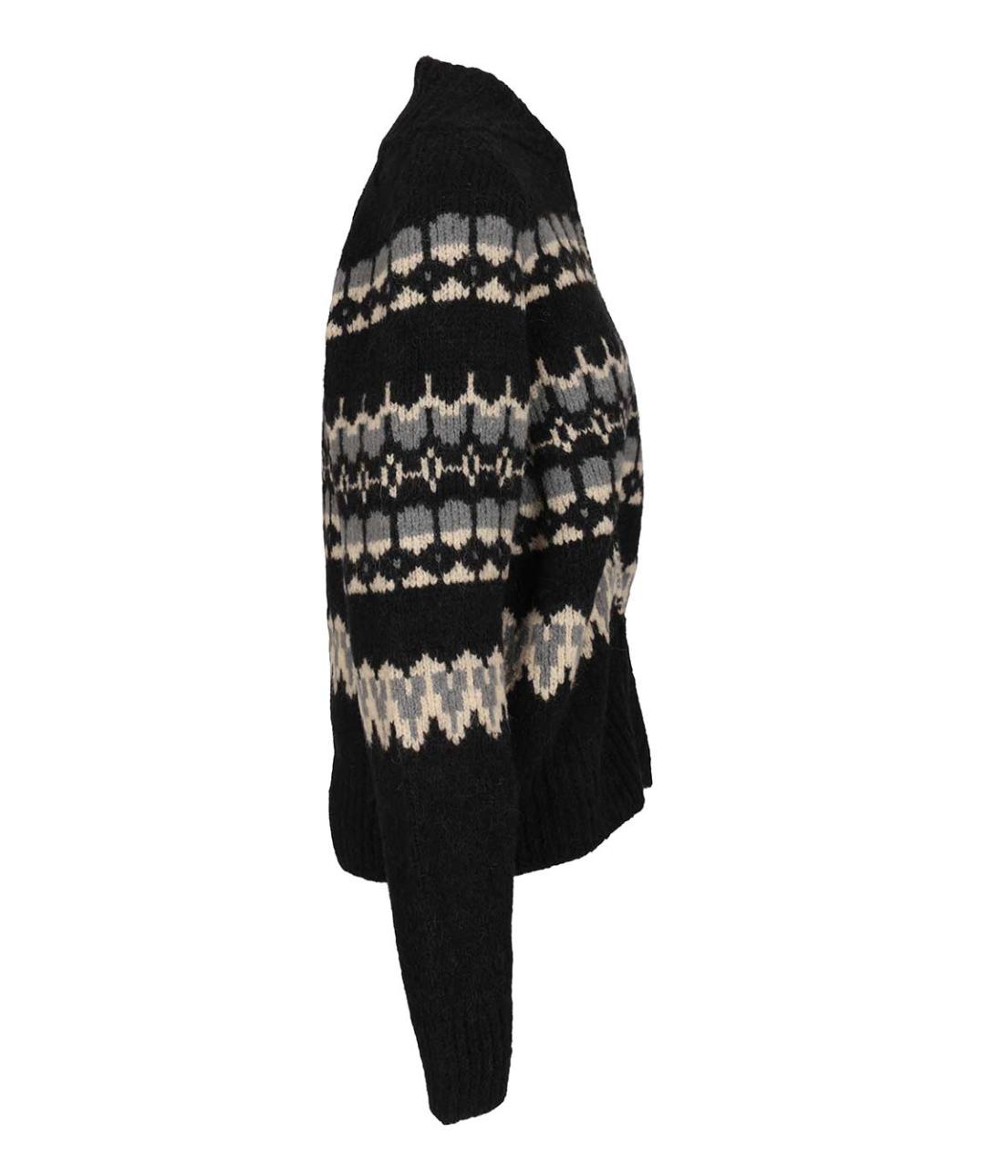 BARENA Черный шерстяной кардиган, фото 3