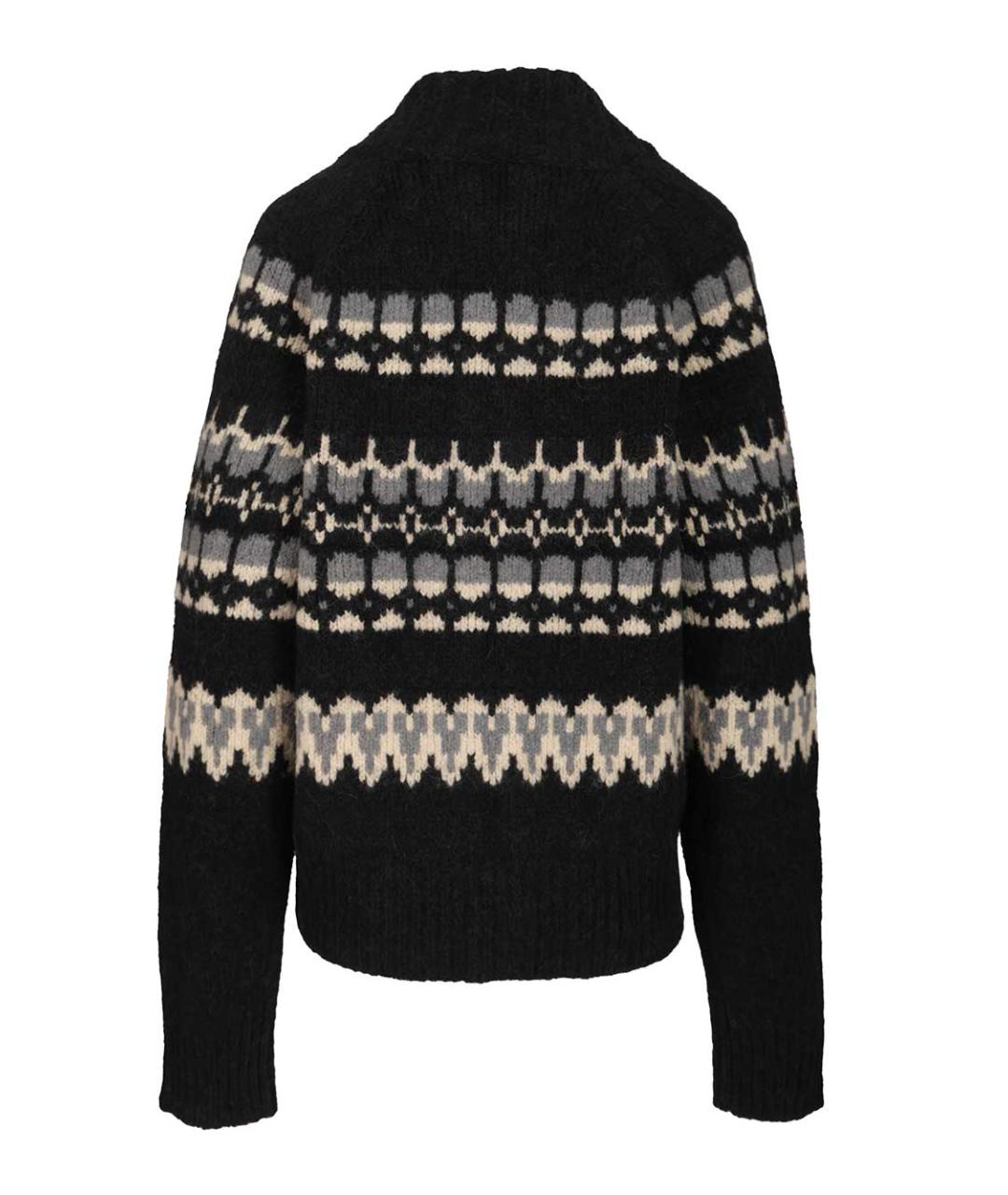 BARENA Черный шерстяной кардиган, фото 2