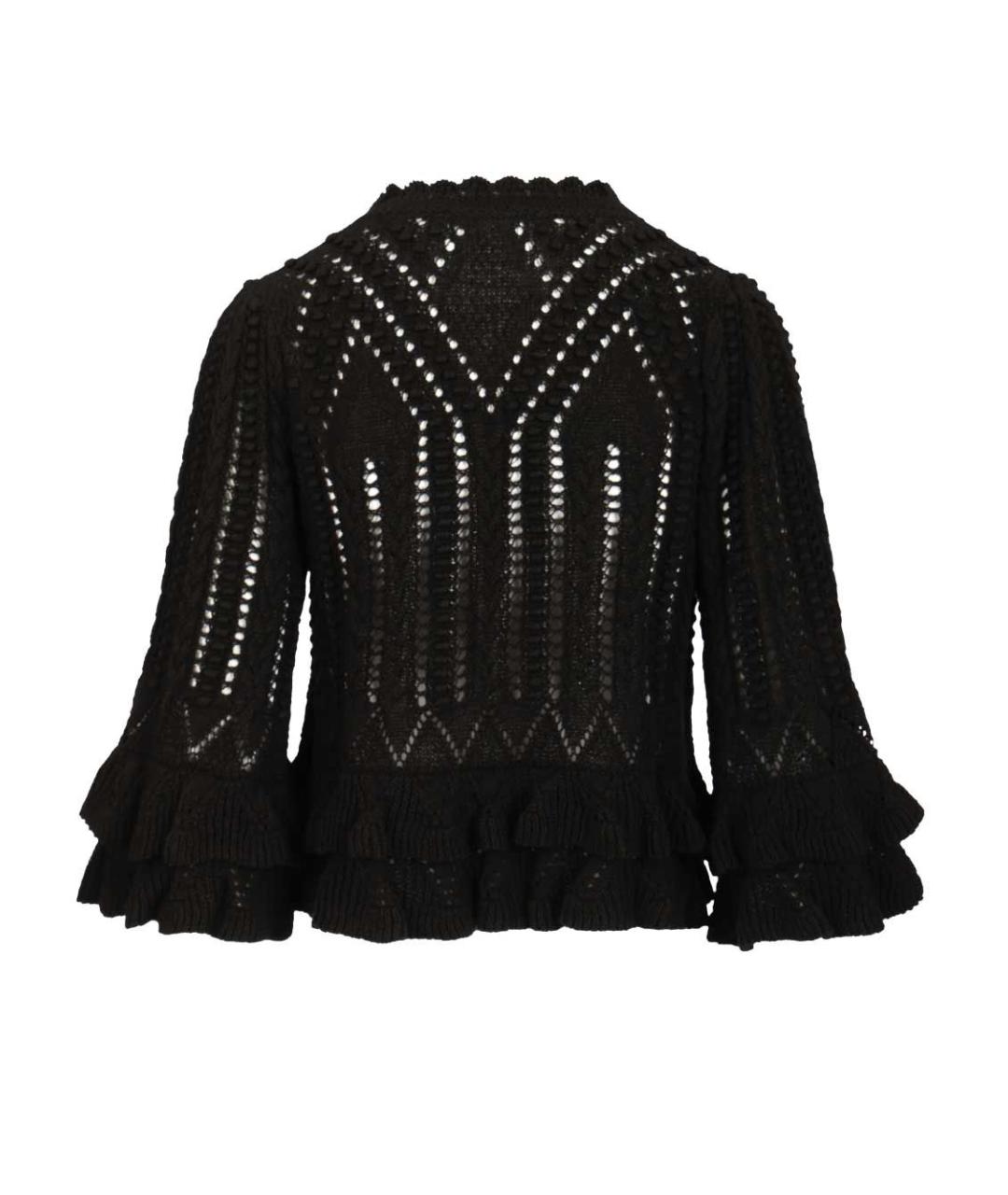 ISABEL MARANT ETOILE Черный хлопковый джемпер / свитер, фото 2