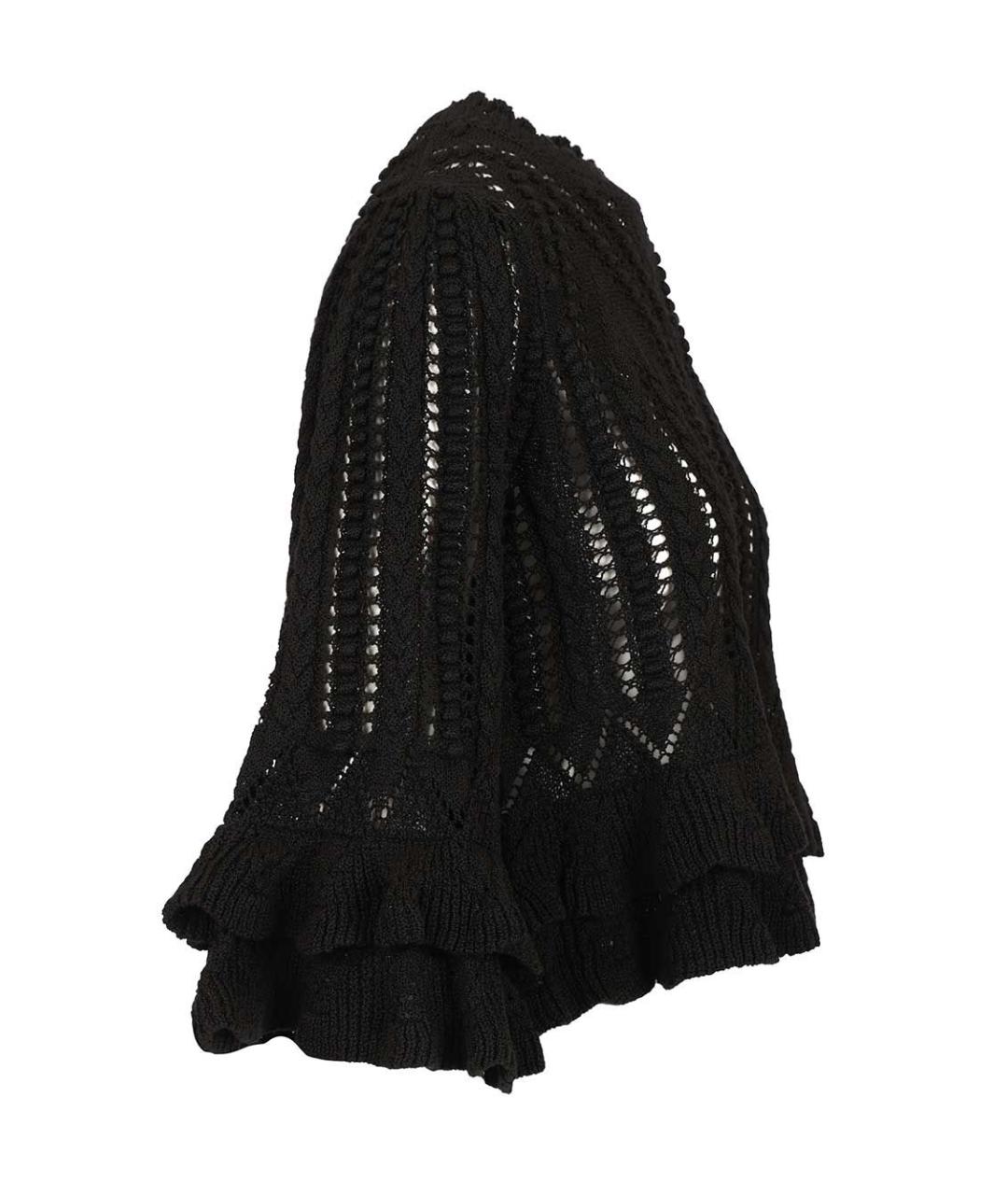 ISABEL MARANT ETOILE Черный хлопковый джемпер / свитер, фото 3