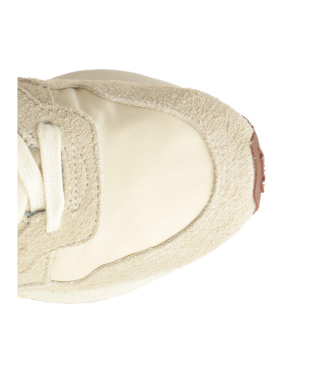 AUTRY Бежевые замшевые кроссовки, фото 4