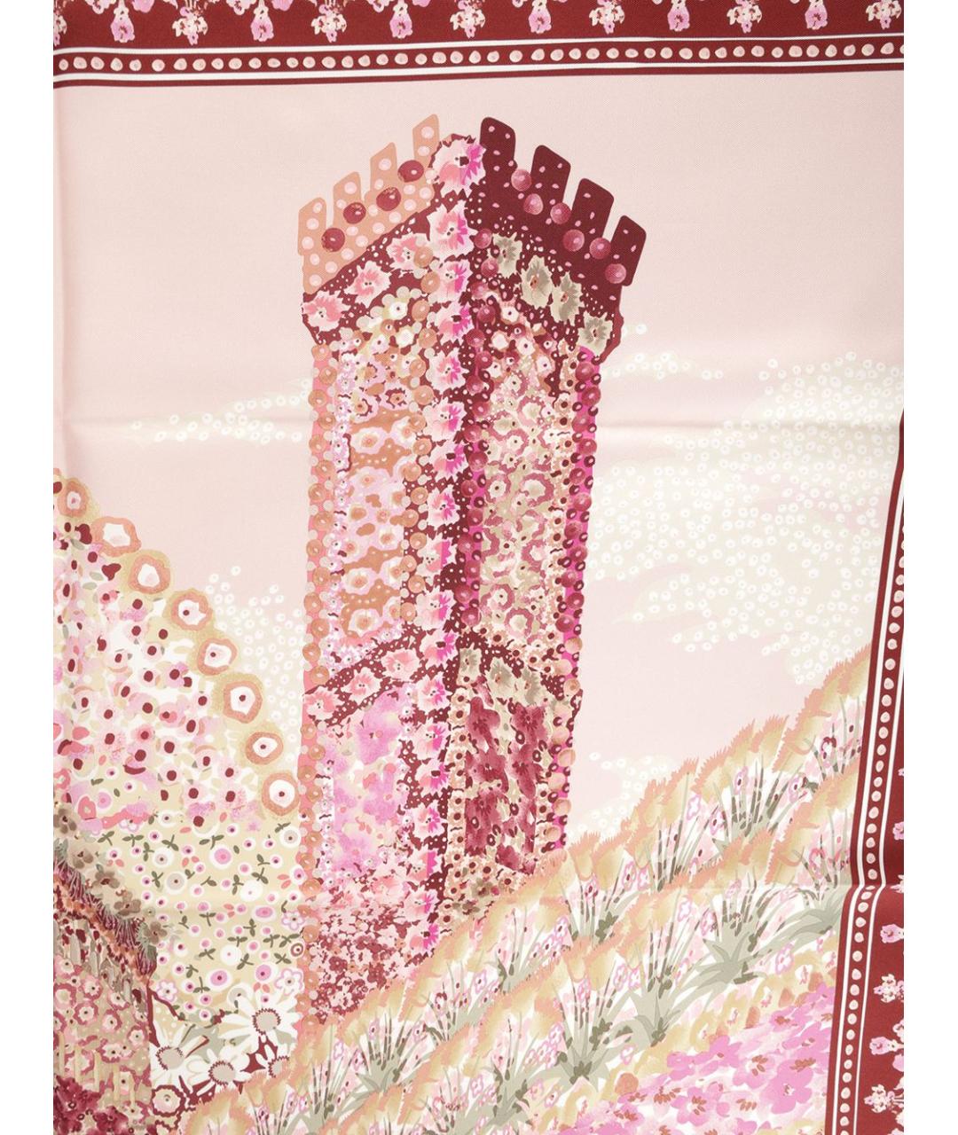 FERRAGAMO Мульти шелковый шарф, фото 3